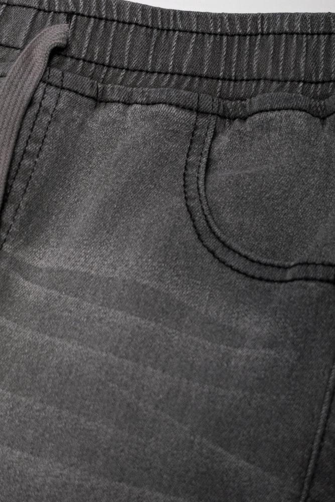 Slim Cargo Denim Grey