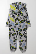 Racing Car Onesie Grey (2)