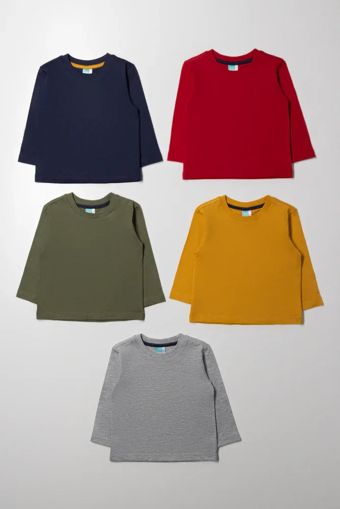 5 Pack T-Shirts Multi
