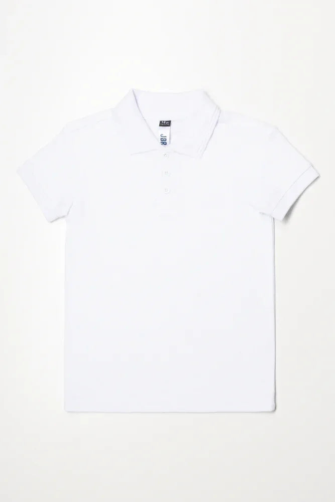 Short Sleeve Golfer White