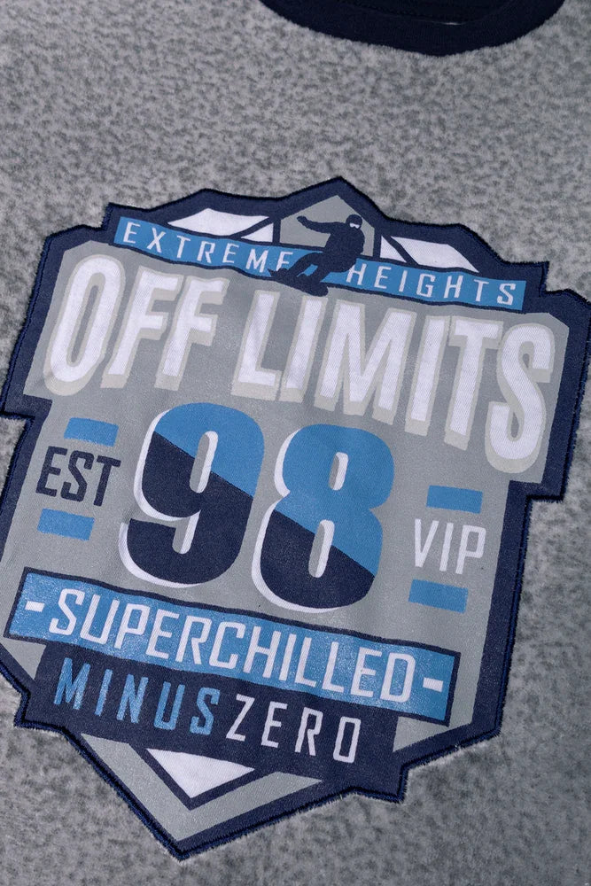 Long Sleeve Pyjama Set Grey (1)