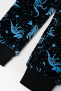 Dino Long Sleeve Pyjamas Black (2)