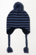 Stripe Beanie Blue