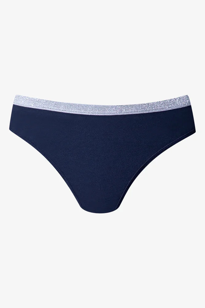 3 Pack Bikini Navy, Pink And Blue (3)