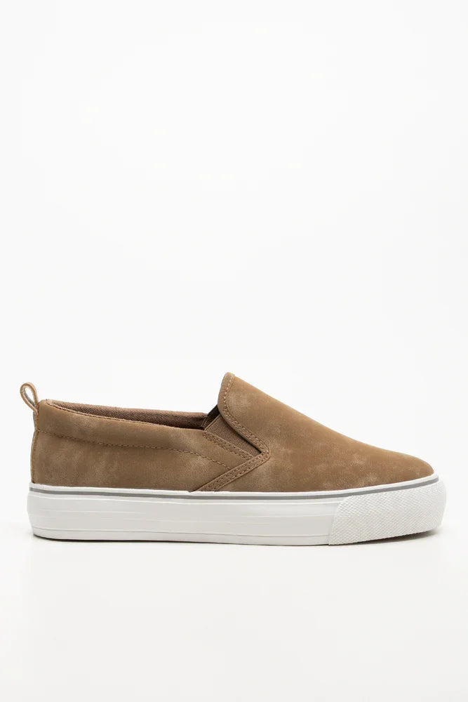 Slip On Sneakers Natural