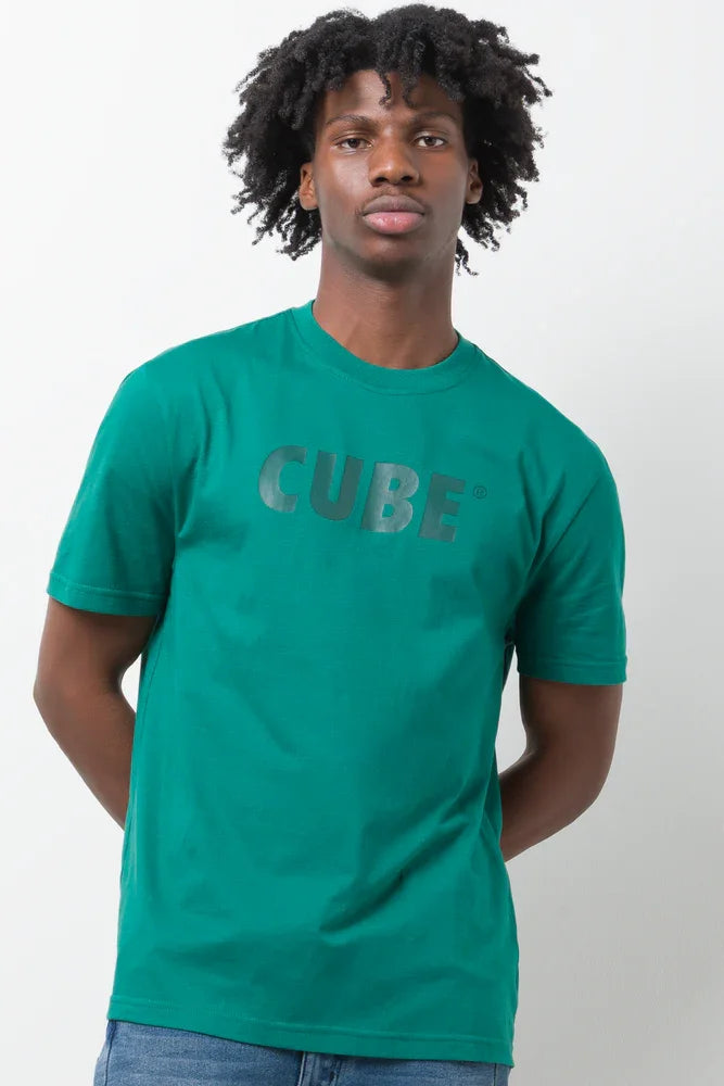 CUBE Short Sleeve T-Shirt Green