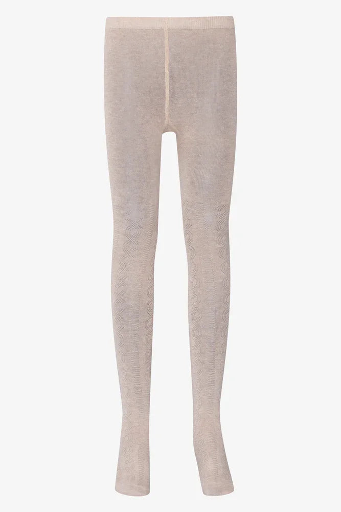 2 Pack Tights Dark Red And Natural