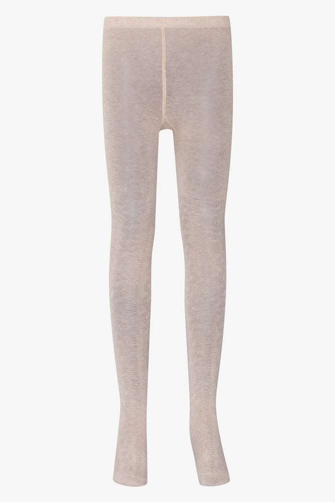 2 Pack Tights Dark Red And Natural