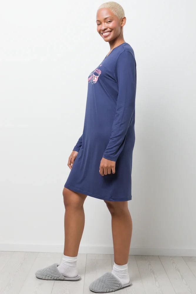 Good Morning Sleepshirt Navy