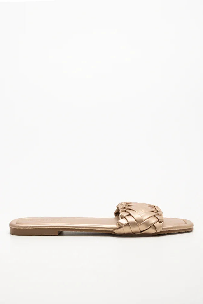 Weave Mule Sandal Natural