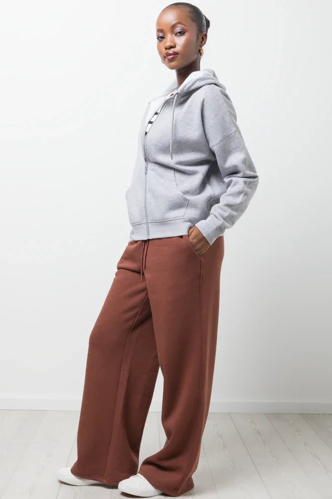 Zip Through Hooded Tracktop Grey