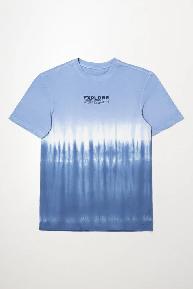 Ombre T-Shirt Blue