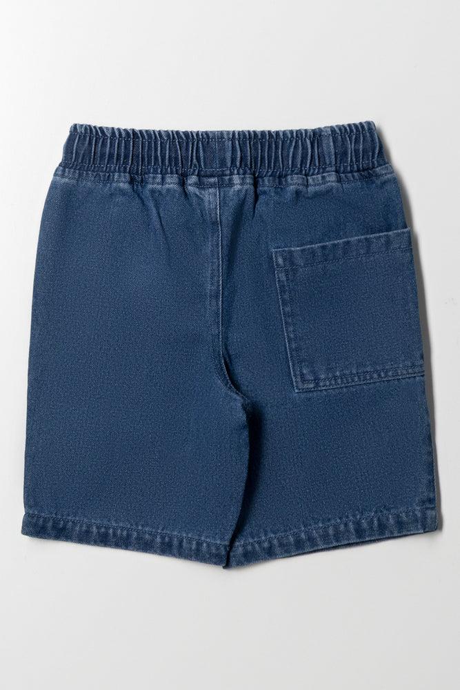 Spider-Man Denim Shorts Blue (3)