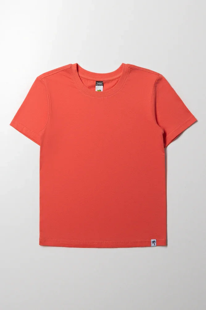 Short Sleeve T-Shirt Coral