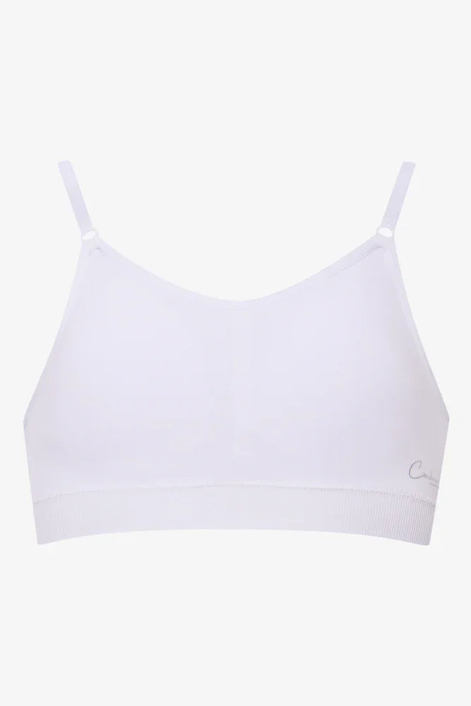 2 Pack Seamfree Bras White