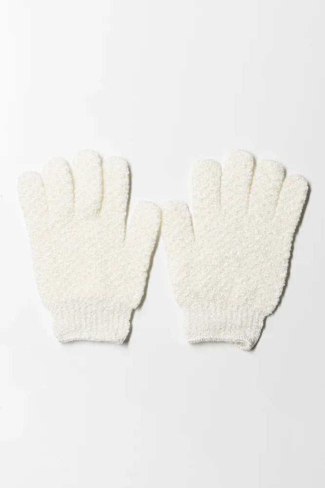 Bath Gloves Cream