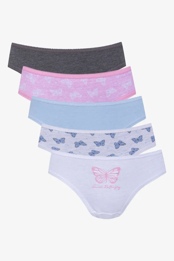 5 Pack Butterfly Bikini Multi