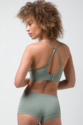 Seamfree Bralette Green (4)
