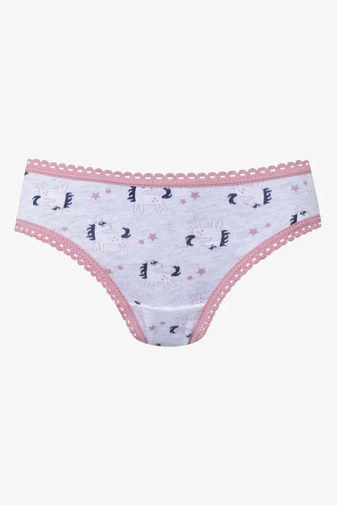 7 Pack Unicorn Bikini Panties Multi