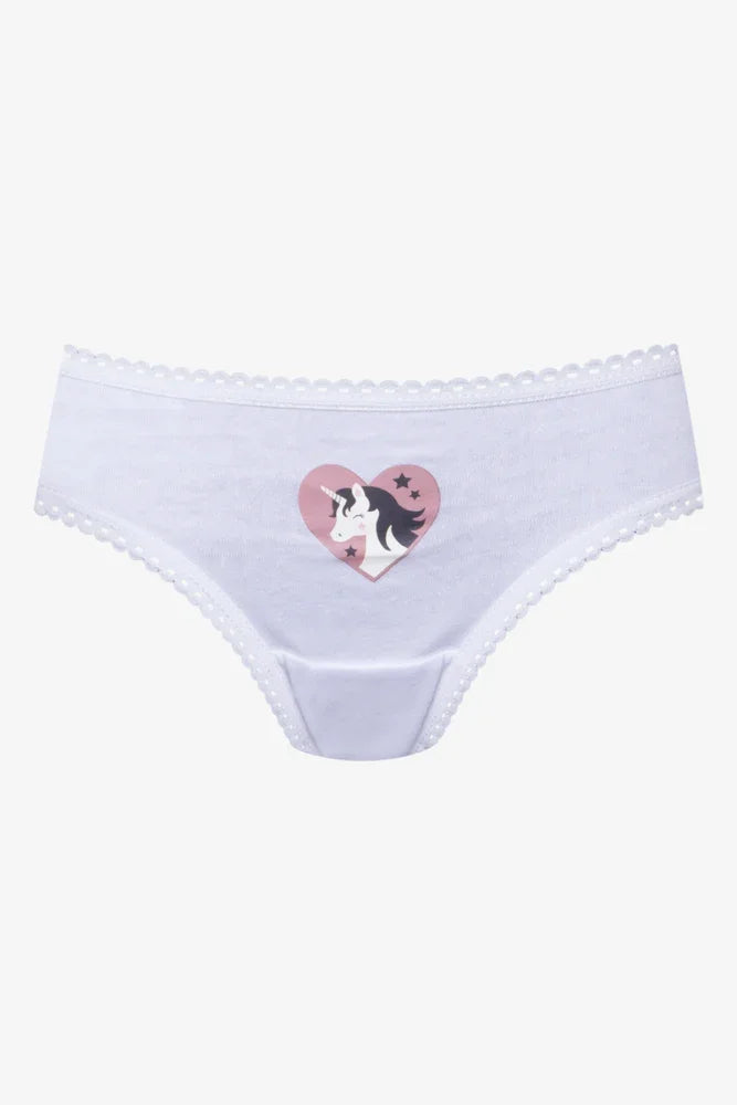 7 Pack Unicorn Bikini Panties Multi (2)