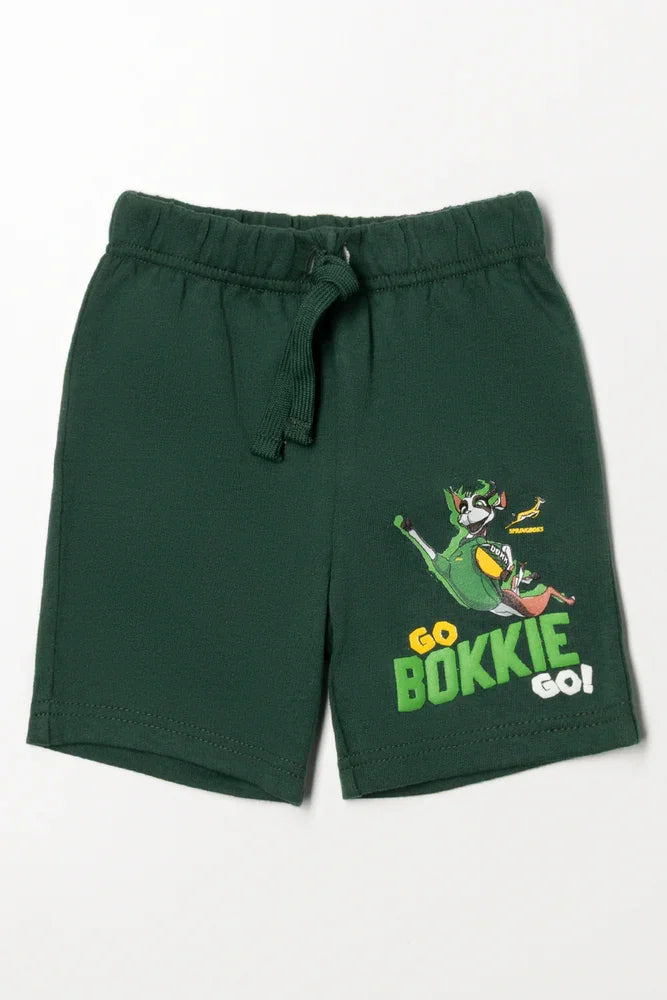 Bokkie Knit Shorts Green