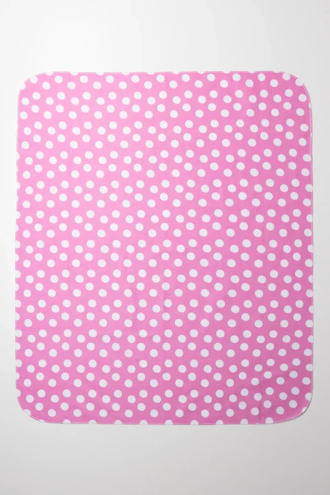 3 Pack Receiver Blankets Pink (4)