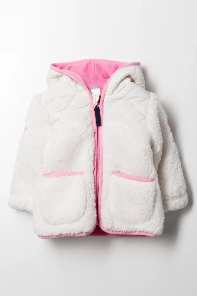 Borg Jacket White