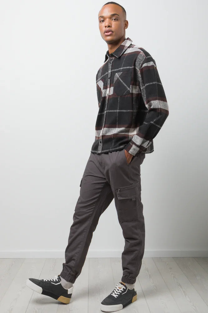 Flannel Shirt Brown (1)