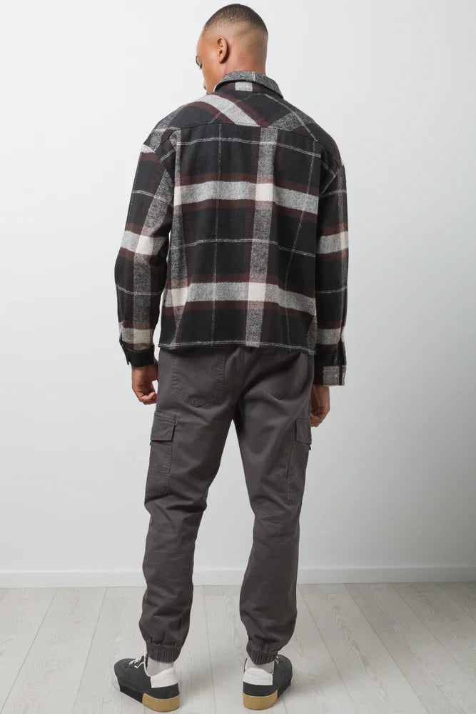 Flannel Shirt Brown (2)