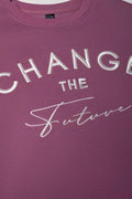 Crew Neck Tracktop Purple (1)