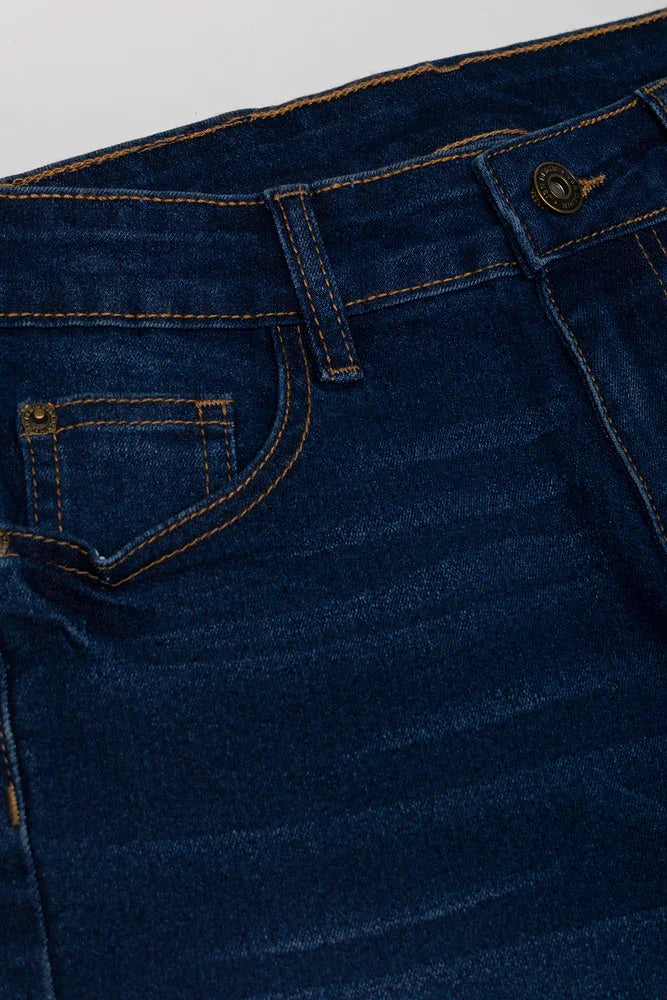Denim Shorts Dark Blue
