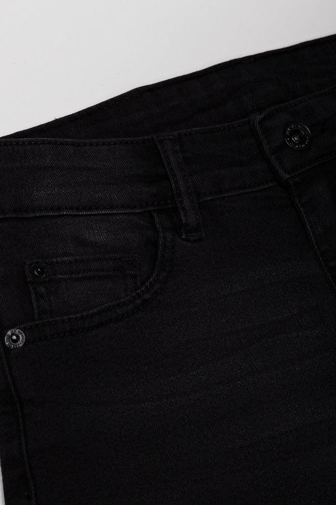 Denim Shorts Black