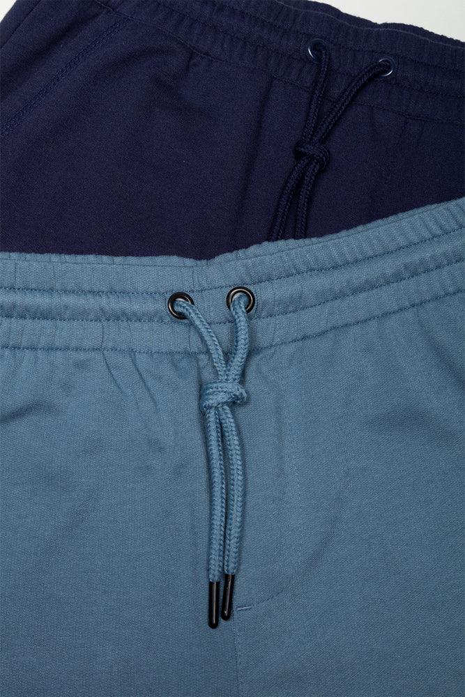 2 Pack Knit Shorts Blue