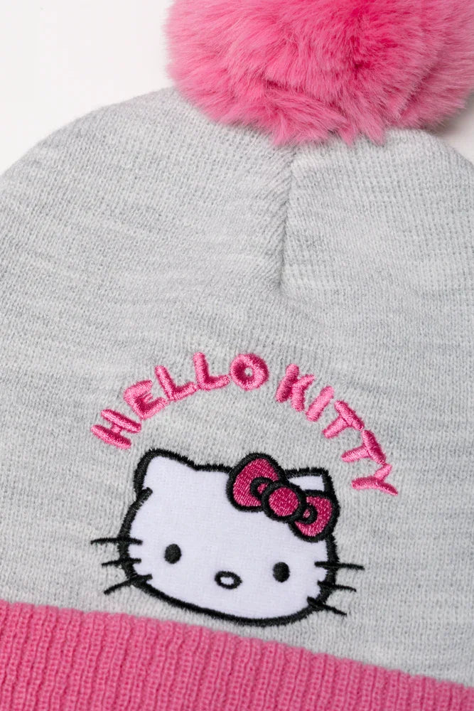 Hello Kitty Beanie Grey