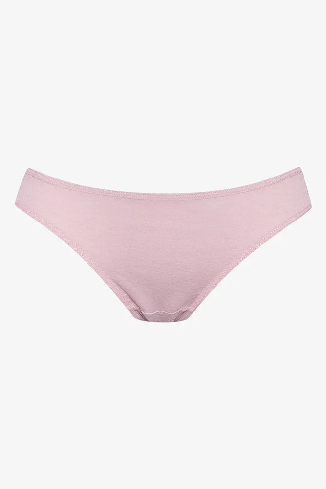 3 Pack Bikini Panties Grey, Pink And Black