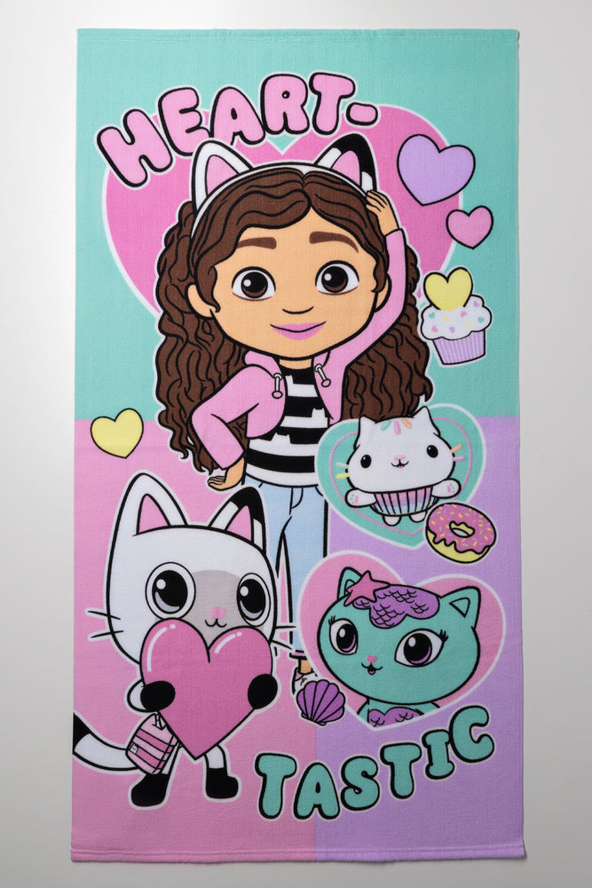 Gabby's Dollhouse Beach Towel
