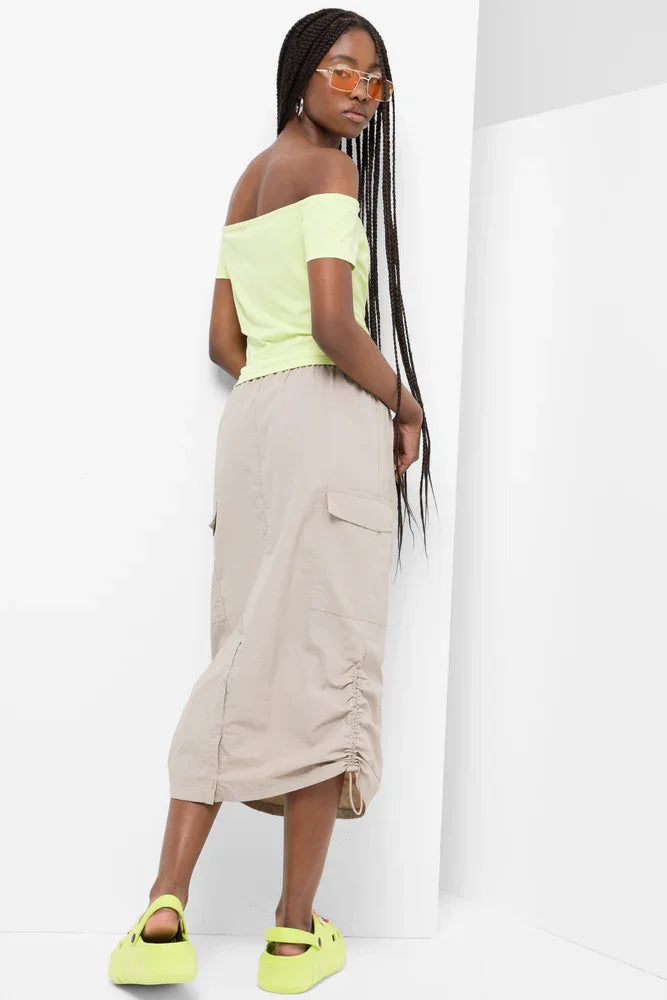 Bardot Top Green (2)