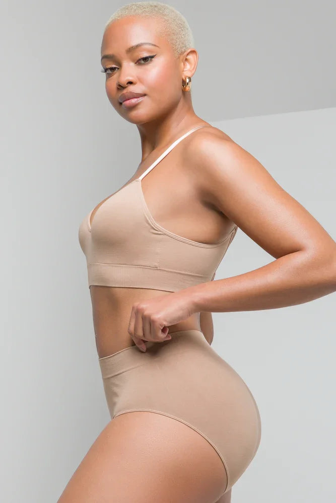 Seamfree Bralette Natural (1)