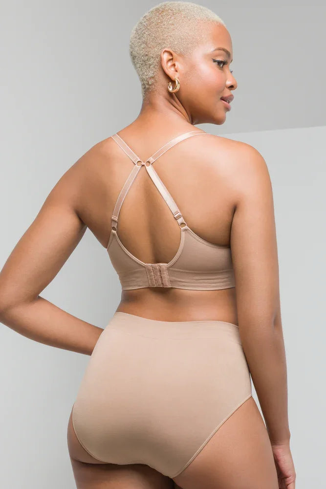 Seamfree Bralette Natural (2)