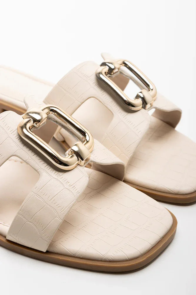 Mule Sandal Natural (2)