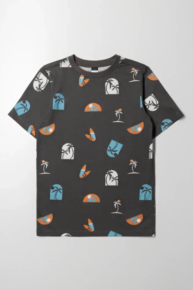 Short Sleeve T-Shirt Charcoal