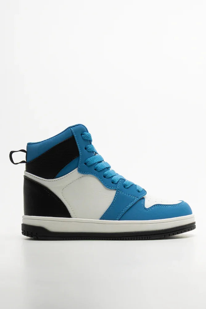 High Top Sneakers Blue