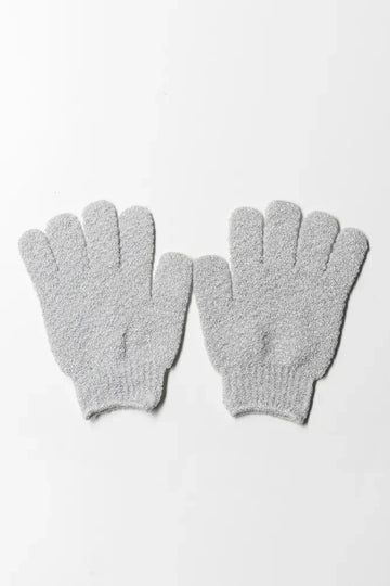Bath Gloves Grey