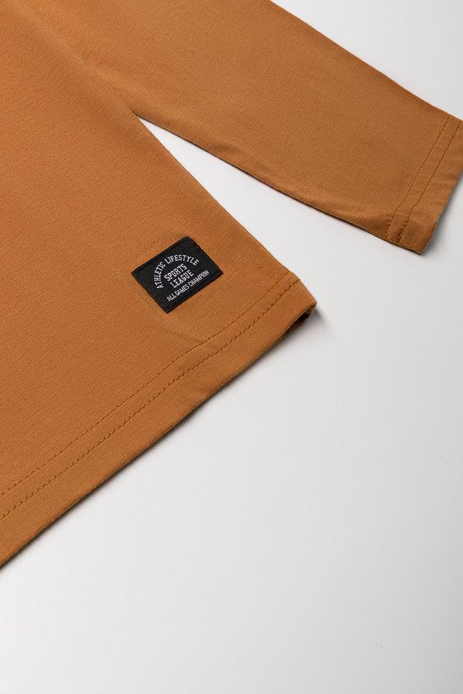 Long Sleeve T-Shirt Brown
