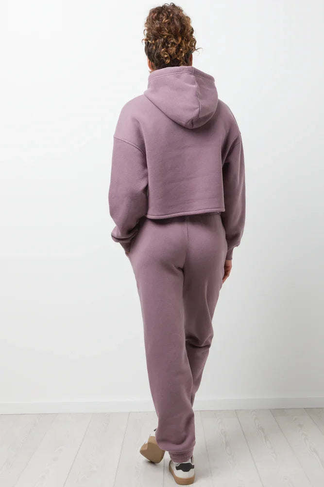 Cropped Hoodie Purple (2)