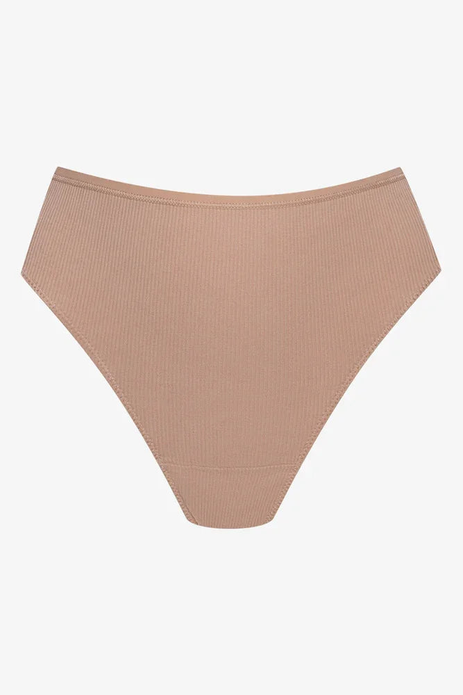 3 Pack Rib Thongs Black And Natural (2)