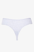 3 Pack Cotton Thongs Black And White (3)