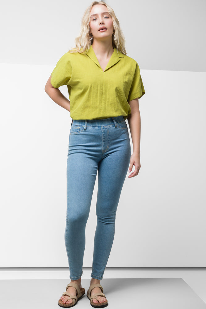 Pull On Jeggings Blue