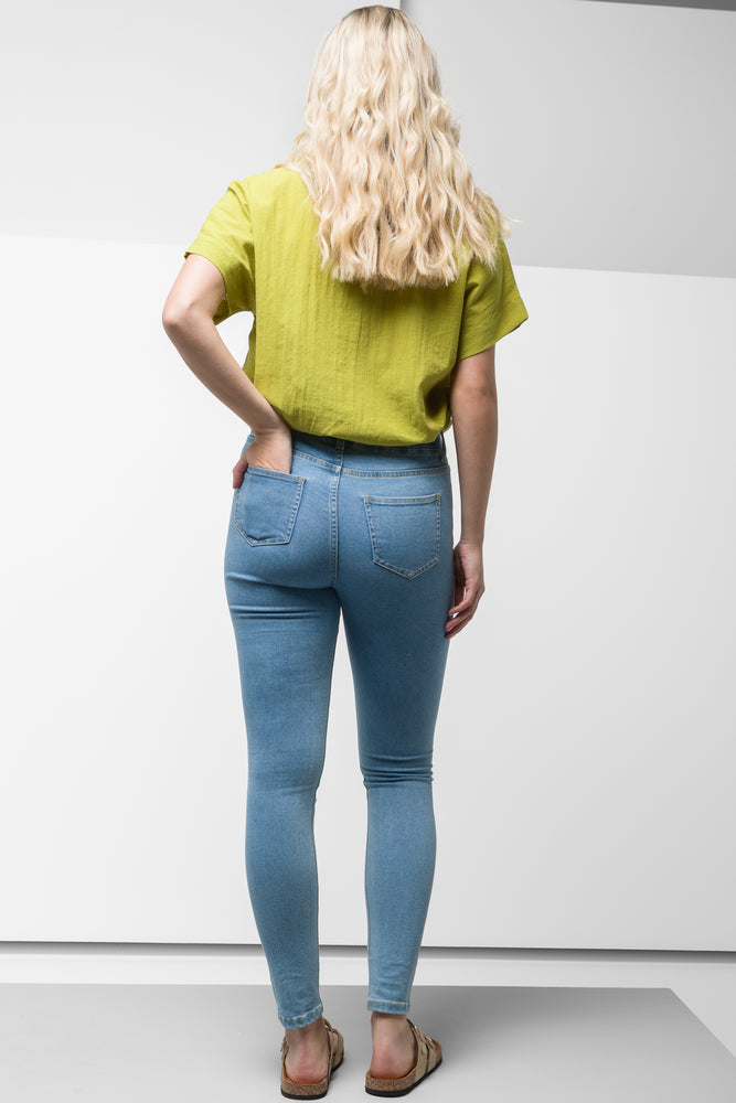 Pull On Jeggings Blue (3)