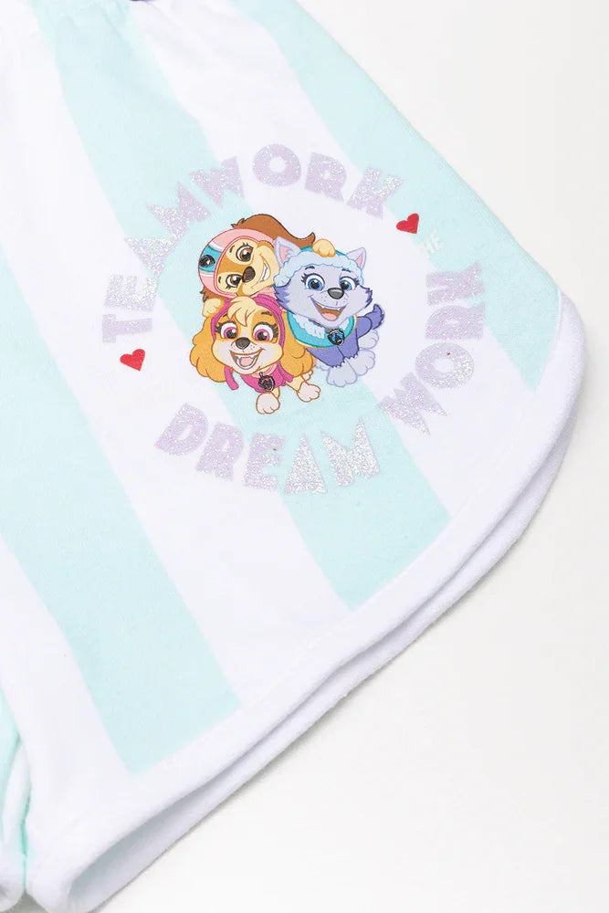 Paw Patrol Shorts Set Green